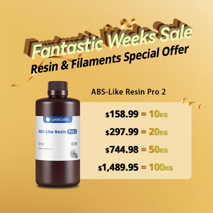 ABS-Like Resin Pro 2 10-100kg Deals